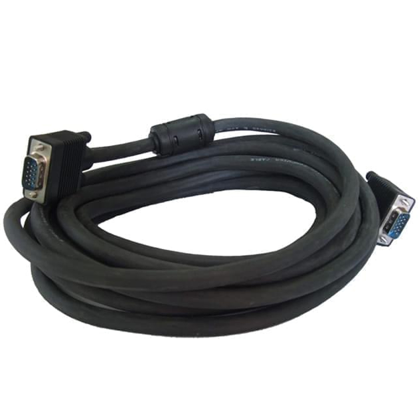 Cable Vga 10Mts Nisuta Ns-Cvga10 Coaxilado Con Filtro